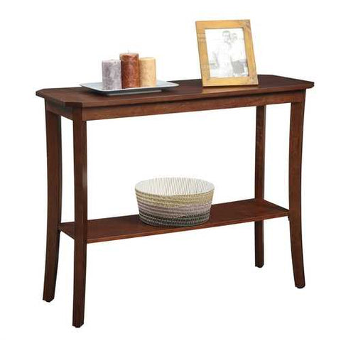 Image of Mahogany 2 Tier Console Table