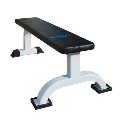 Image of Exercise Weight Lifting Training Fitness Utility Flat Bench