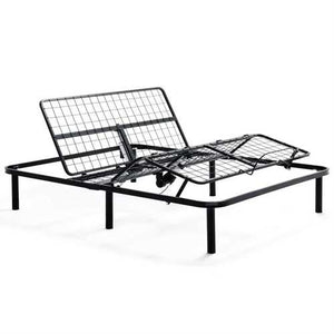 Queen size Heavy Duty Adjustable Bed Frame Base with Wired Remote