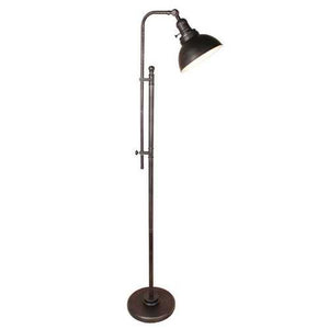 65-inch Tall Floor Lamp Task Light in Distressed Metal Finish