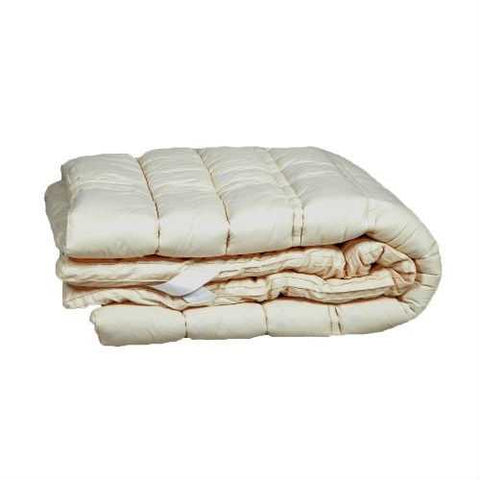 Image of Full size Half inch Thick Wool Mattress Pad / Mattress Topper