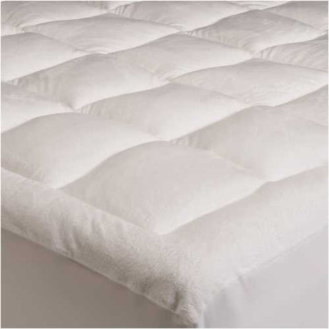 Image of King size Overfilled Super Soft Microplush Mattress Pad