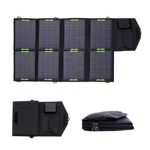 Image of 28 Watt Foldable 18V Solar Panel Phone Laptop Tablet Battery Charger