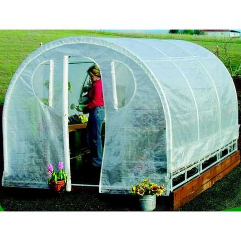 Image of Polytunnel Hoop House Greenhouse (8' x 12')