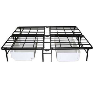 Queen size Heavy Duty Metal Platform Bed Frame - Supports up to 4,400 lbs