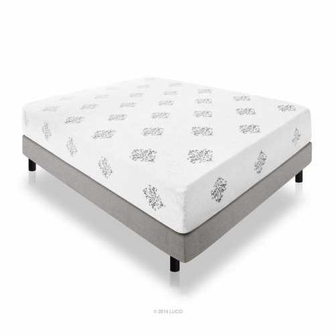 Image of Queen size 12-inch Thick Memory Foam Mattress 4-Pound Density