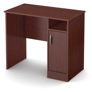 Compact Computer Desk in Royal Cherry Finish