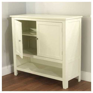 Kitchen Dining Storage Cabinet Sideboard Buffet Server in Antique White