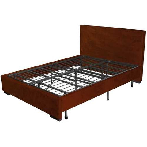 Image of Twin Extra Long Metal Platform Bed Frame with Storage Space