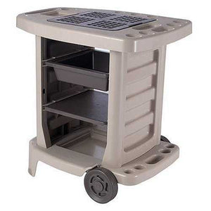 Outdoor Portable Potting Bench Gardening Station Utility Bin