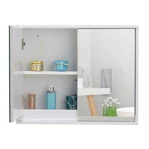 Modern 22 x 18 inch Bathroom Wall Mirror Medicine Cabinet