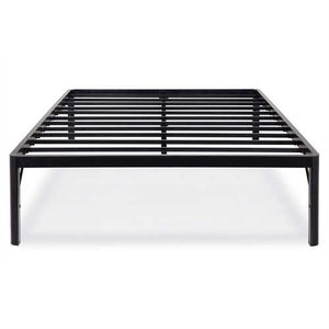 Twin size 18-inch High Rise Round Edge Metal Platform Bed Frame