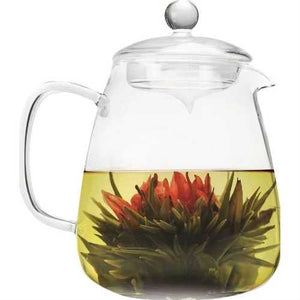 Borosilicate Glass 36 Oz Teapot with Glass Tea Infuser