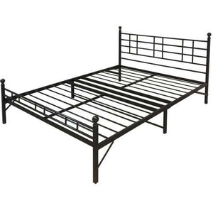 Twin XL Steel Metal Platform Bed Frame with Headboard & Footboard