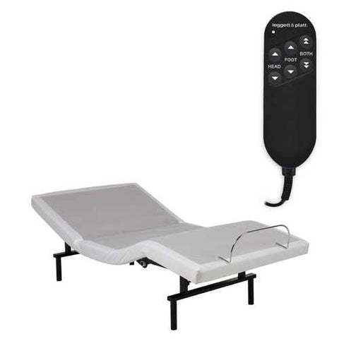 Image of Twin XL Adjustable Bed Base with Remote - Made in USA