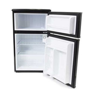 3.1 Cubic Foot Energy Star Compact Refrigerator Freezer in Black Dry Erase