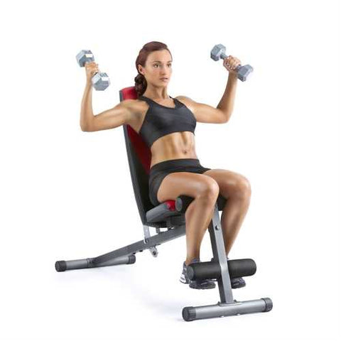 Image of Dumbbell Exercise and Weight Lifting Ab Fitness Bench