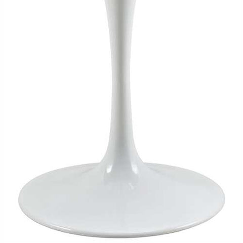 Image of Modern Classic 36-inch Dining Table in White