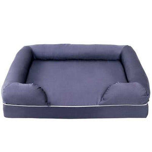 Navy Blue 4 inch thick Memory Foam Extra Large Dog